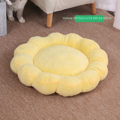 Adjustable Flower Pet Bed for Cat or Dog