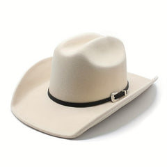 Classic Cowboy Hat Unisex Jazz Fedora Western Felt Hats