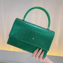 Rhinestone Evening Clutch Bag Dinner Purse For Wedding Party Prom