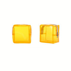 Clear PVC Waterproof Lipstick Bag Travel Portable Roomy Zipper Pouch Makeup Bag