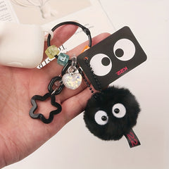 Colorful Plush Keychain Briquette Elf Doll Key Pendant