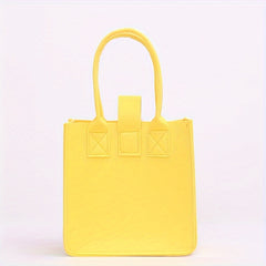 Cartoon Character Felt Tote Bag for Women