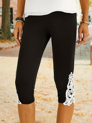 Solid Skinny Leggings Casual Women's Clothing