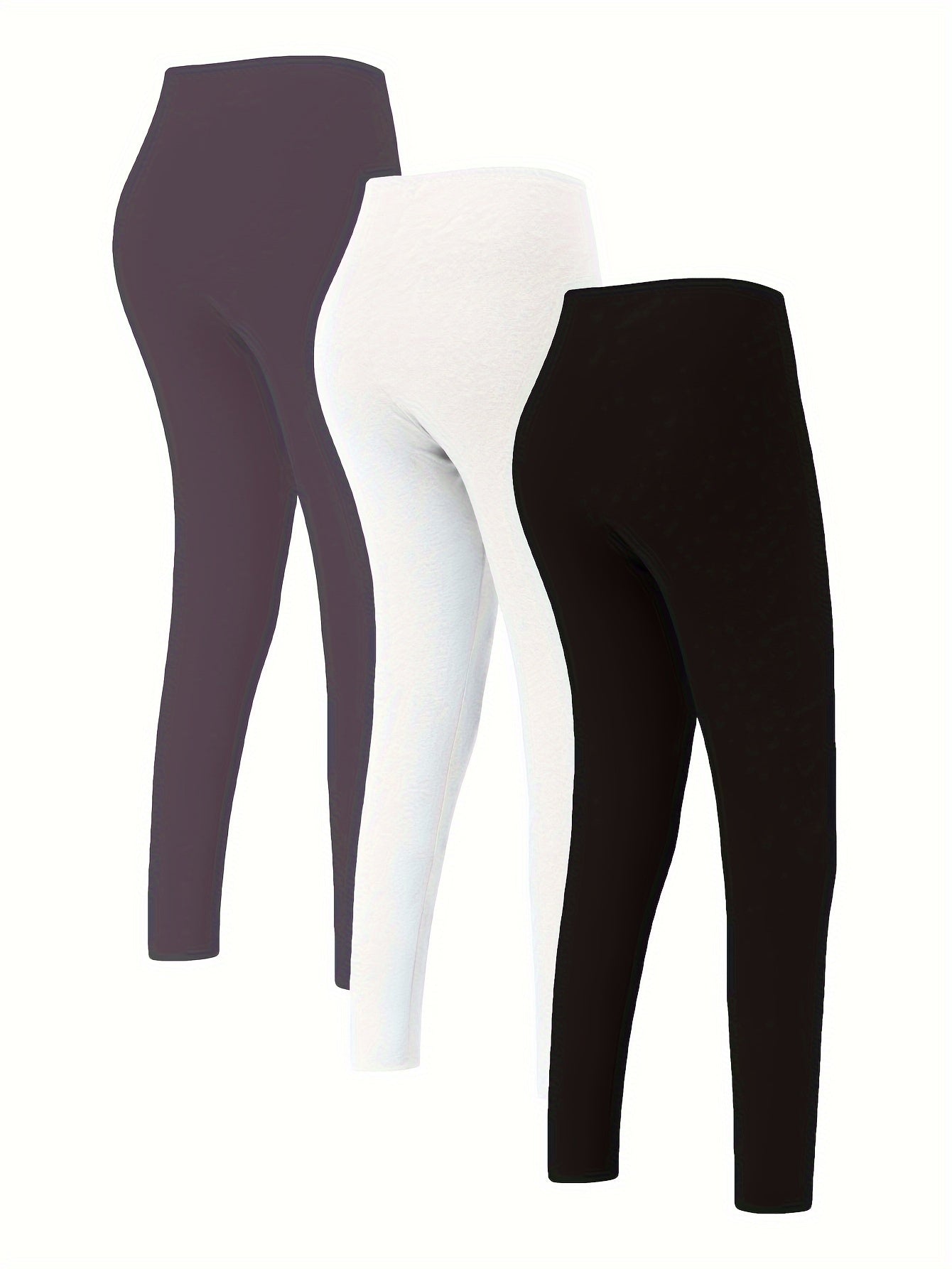 3pcs Warm Yoga Pants Soft Running Leggings Women's Activewear