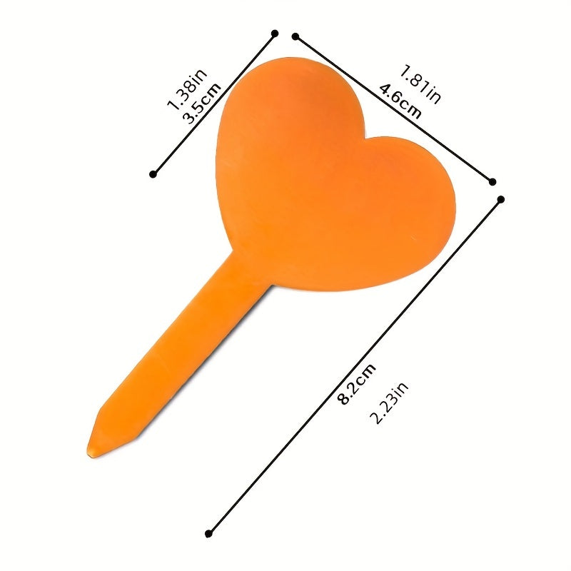 50pcs Love Shaped Succulent Labels Waterproof Plant Insertion Labels