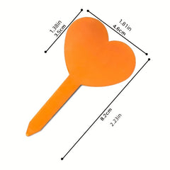 50pcs Love Shaped Succulent Labels Waterproof Plant Insertion Labels