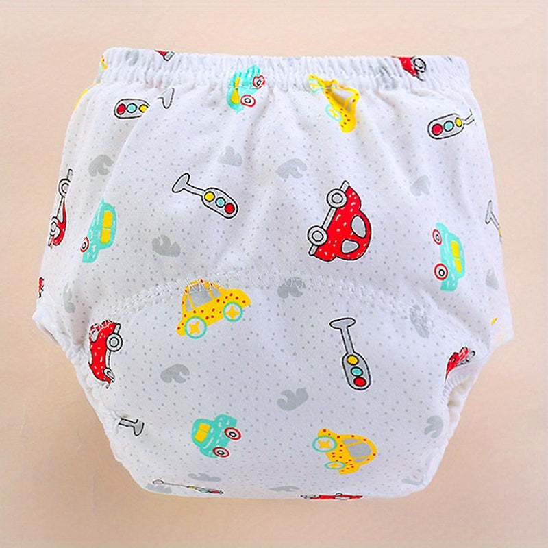 2pcs Reusable Cotton Cloth Diapers Training Pants - Potty Training
