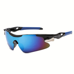 Men's Sports Sunglasses Cycling Glasses Windproof Goggles With Case