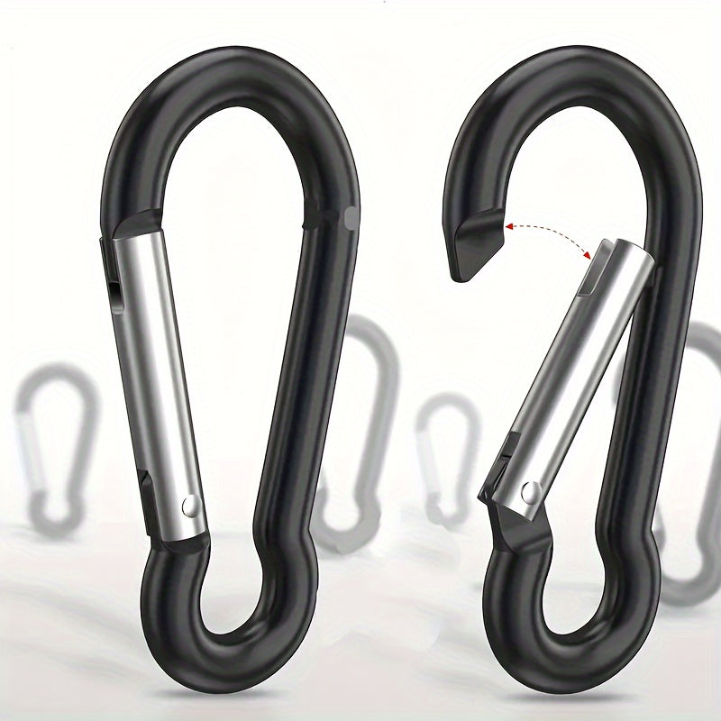 10PCS Aluminum Carabiner Keychain for Outdoor Adventure 1.7 inch