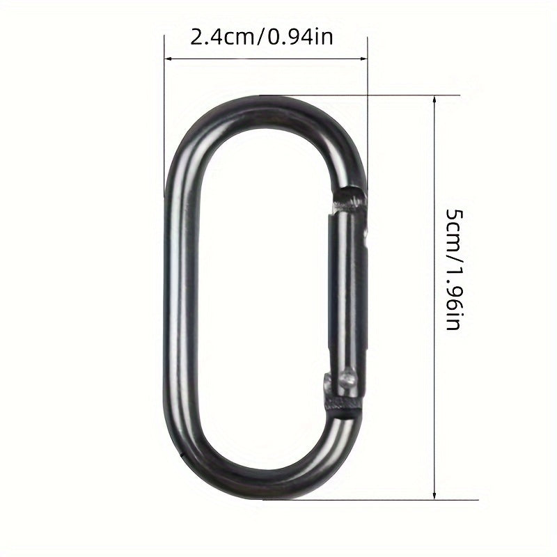 10pcs Aluminum U-shaped Buckle for DIY Bag Purse Making