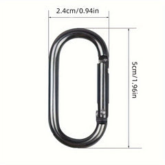 10pcs Aluminum U-shaped Buckle for DIY Bag Purse Making