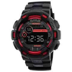 Girls Casual Digital Watch with Silicone Band