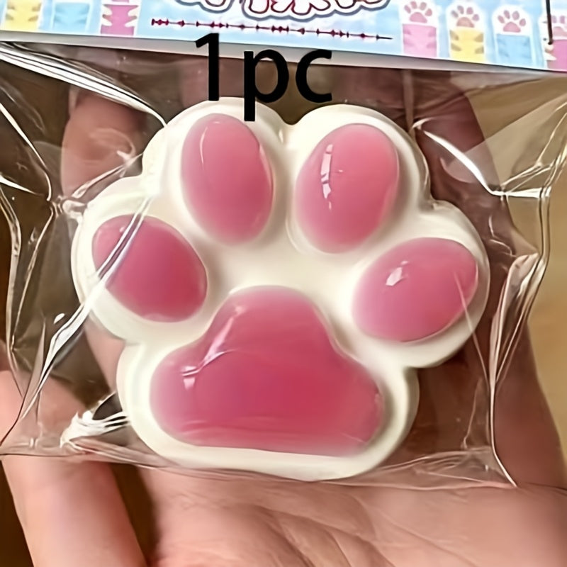 Realistic Clay Cat Paw Toy Slow Rebound for Kids & Adults