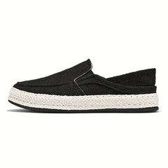 Men's Flax Breathable Loafer Shoes Lightweight Casual Spring Summer