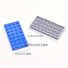 9pcs 4x8 Classic Base Plates Building Blocks Creative Basic Accessories Plate