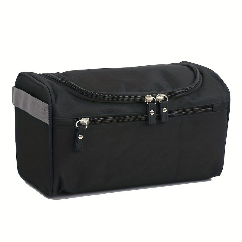 Double Zipper Cloth Storage Bag Portable Handle Mesh Packing Bag
