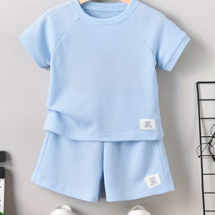 Boys T-shirt & Shorts Set, Summer Clothes for Kids