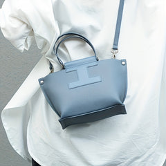 Women's Leather Handbag Large Capacity Convertible Crossbody Bag