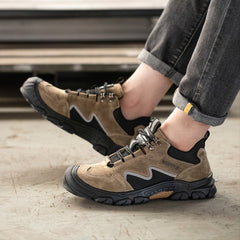 Men's High Top Mesh Safety Shoes with Steel Toe