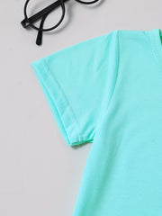 Boys Dinosaur Casual Outfit T shirt & Shorts Summer Clothes Set