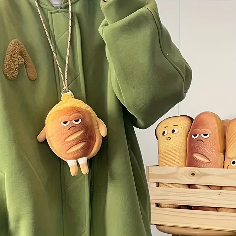 Creative Bread Character Purse for Kids Party Gift