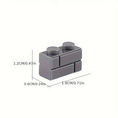 Wall Bricks Assortment for Military Fence and DIY - Various Sizes