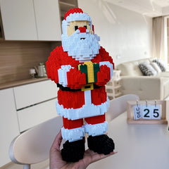 5500pcs Santa Claus Building Blocks Set DIY Craft Toy Adults Teens Easter Hallow