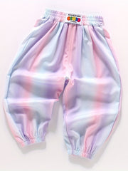 Toddler Girls Gradient Tie Dye Sweatpants Elastic Waist Casual Loose Sports