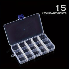 Detachable Transparent Fishing Gear Plastic Box Storage Box