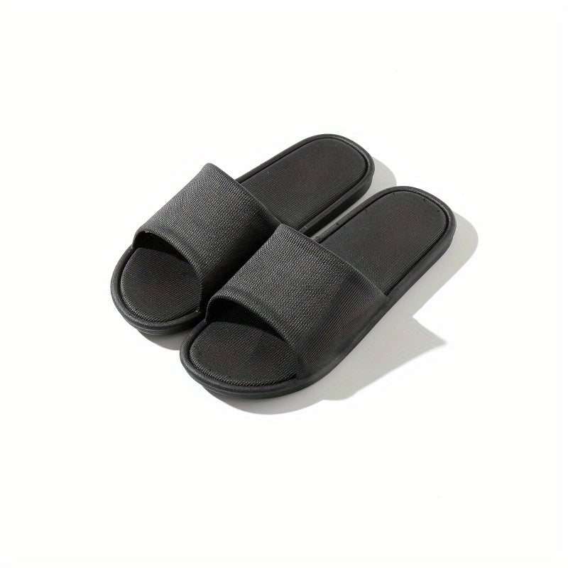 Men Women Slides Lightweight Non Slip Open Toe Quick Dry Couple Slippers