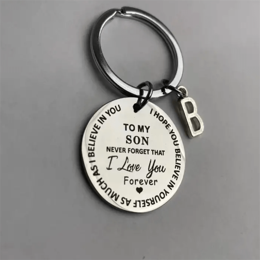 Personalized Stainless Steel Keychain Gift For Daughter