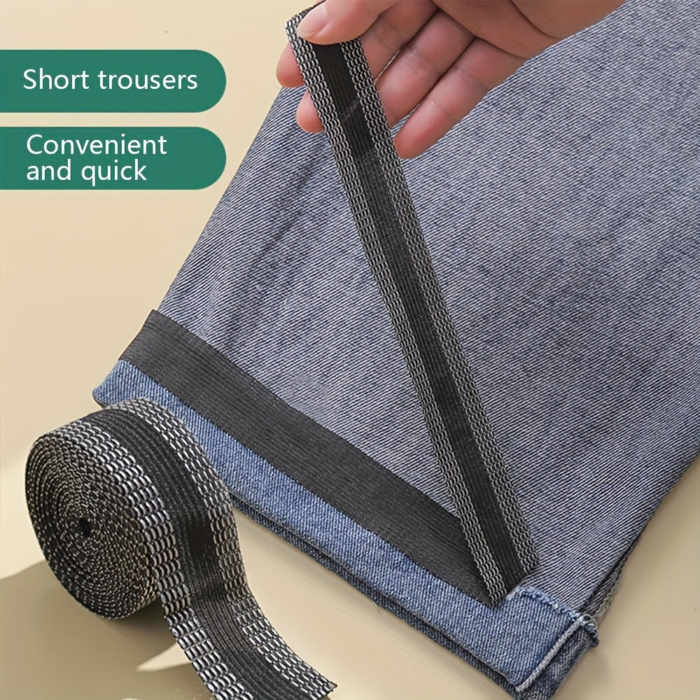 5m Trouser Leg Hem Patch Sticker Self adhesive Roll C5 Trouser Edge Sticker