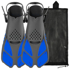 Adult Swim Fins Open Heel Flippers for Snorkeling Diving