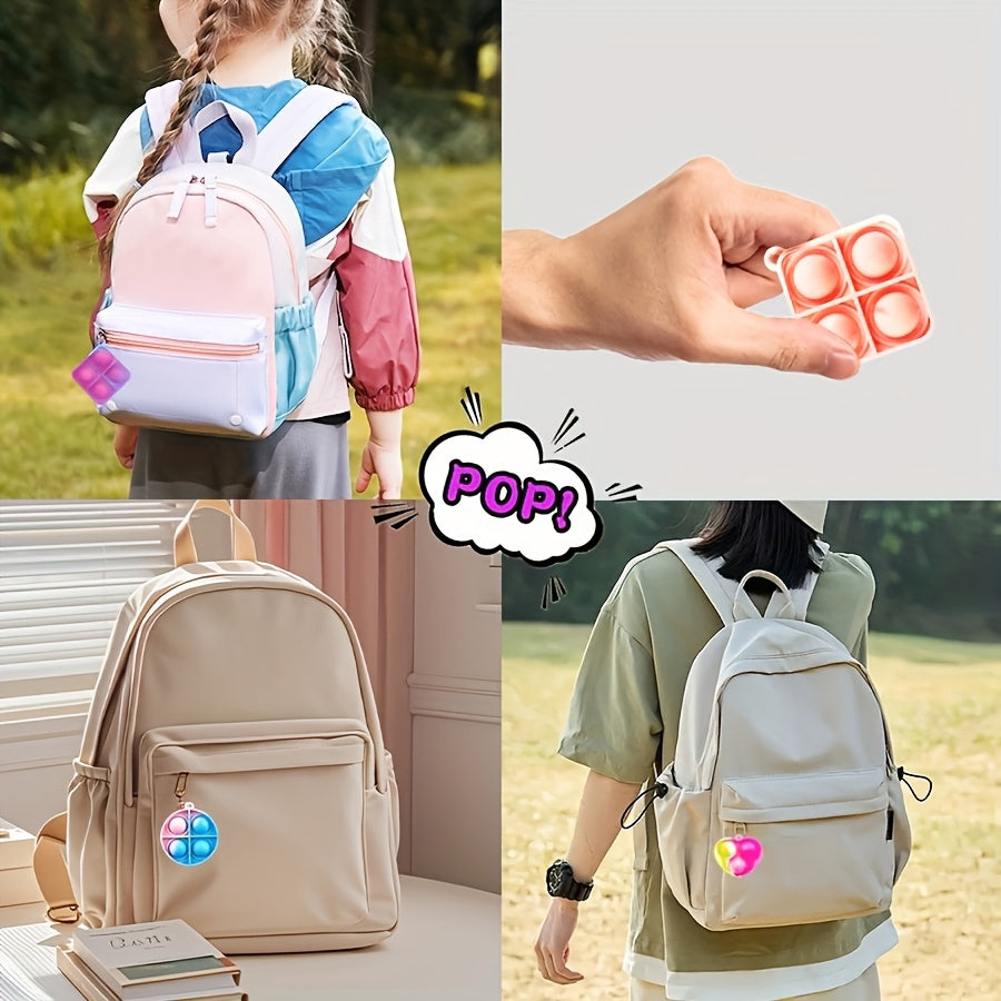 20pcs Mini Pop Keychain Party Favors Christmas Gift Toys
