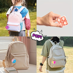 20pcs Mini Pop Keychain Party Favors Christmas Gift Toys