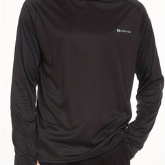 ZENGVEE Men's UPF 50 Sun Protection Hooded Shirt Quick Dry