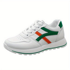 Women's Low Top Running Shoes Lace Up Casual Sneakers