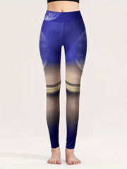 Colorful High Waist Yoga Tight Pants Fitness Leggings