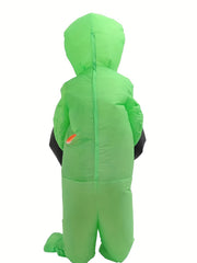 Funny Alien Inflatable Costume Blow Up Halloween Performance Costume