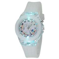 Girls Unicorn Quartz Watch With Silicone Band Gift For Kids