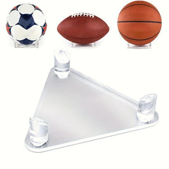 Acrylic Basketball Stand Football Stand Ball Display Stand