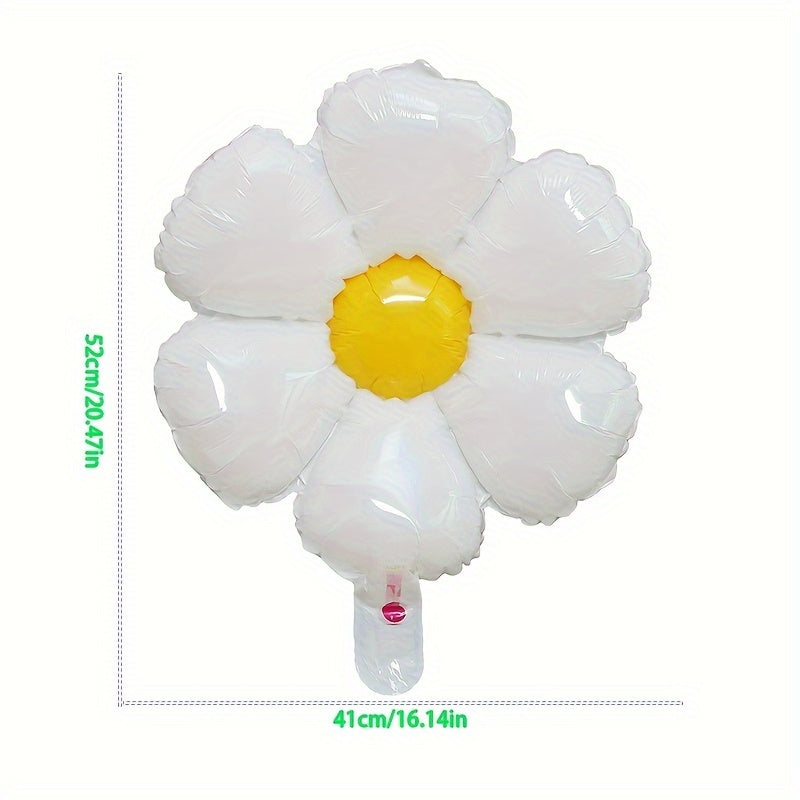 Smile Daisy Balloon Happy Birthday Party Decor