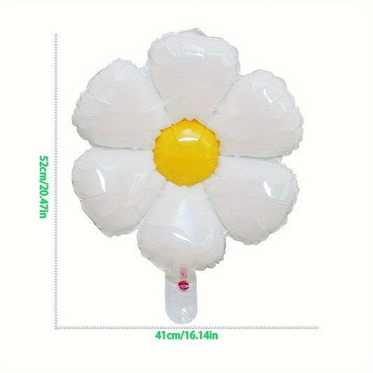 Smile Daisy Balloon Happy Birthday Party Decor