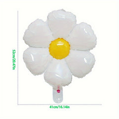 Smile Daisy Balloon Happy Birthday Party Decor