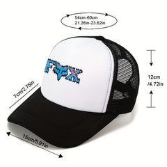 Unisex Mesh Sunshade Adjustable Baseball Cap For Outdoor Sport