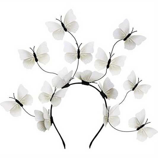 Butterfly Headband Hair Band for Party Cosplay Costume