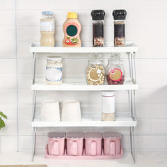 Kitchen Storage Rack Seasoning Can & Bottle Storage Rack