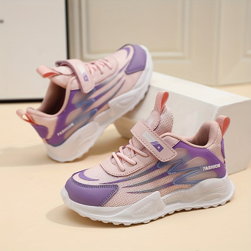 Girls Breathable Mesh Sneakers Anti Slip for All Seasons