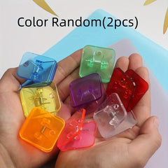 Transparent Small Clip for Office Bill Storage
