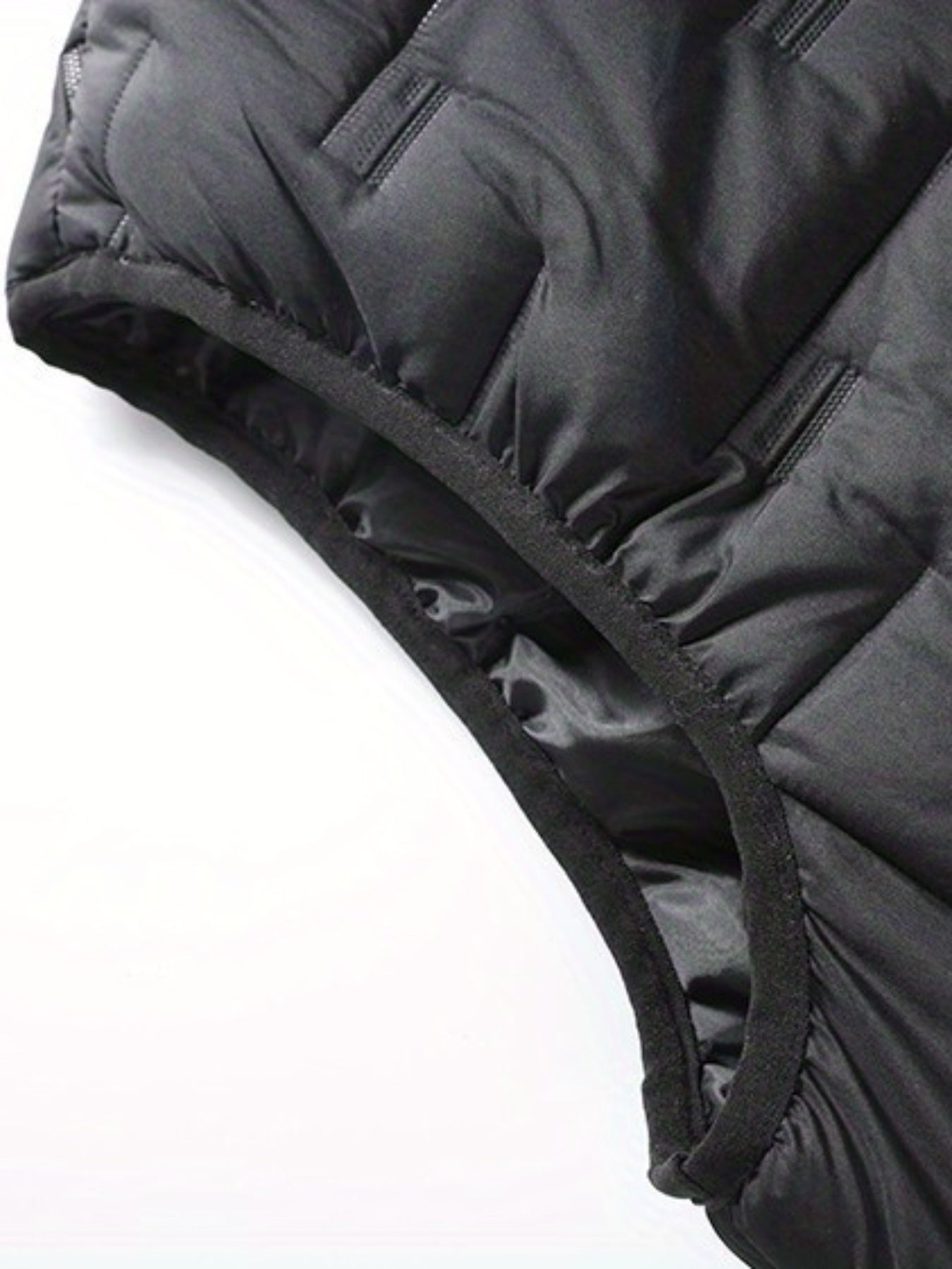 Men's Casual Zipper Pockets Stand Collar Zip Up Vest
